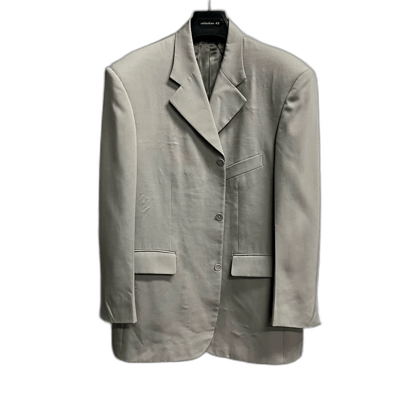 Louis Vuitton Louis Vuitton Gray Pocket Design Blazer Jack