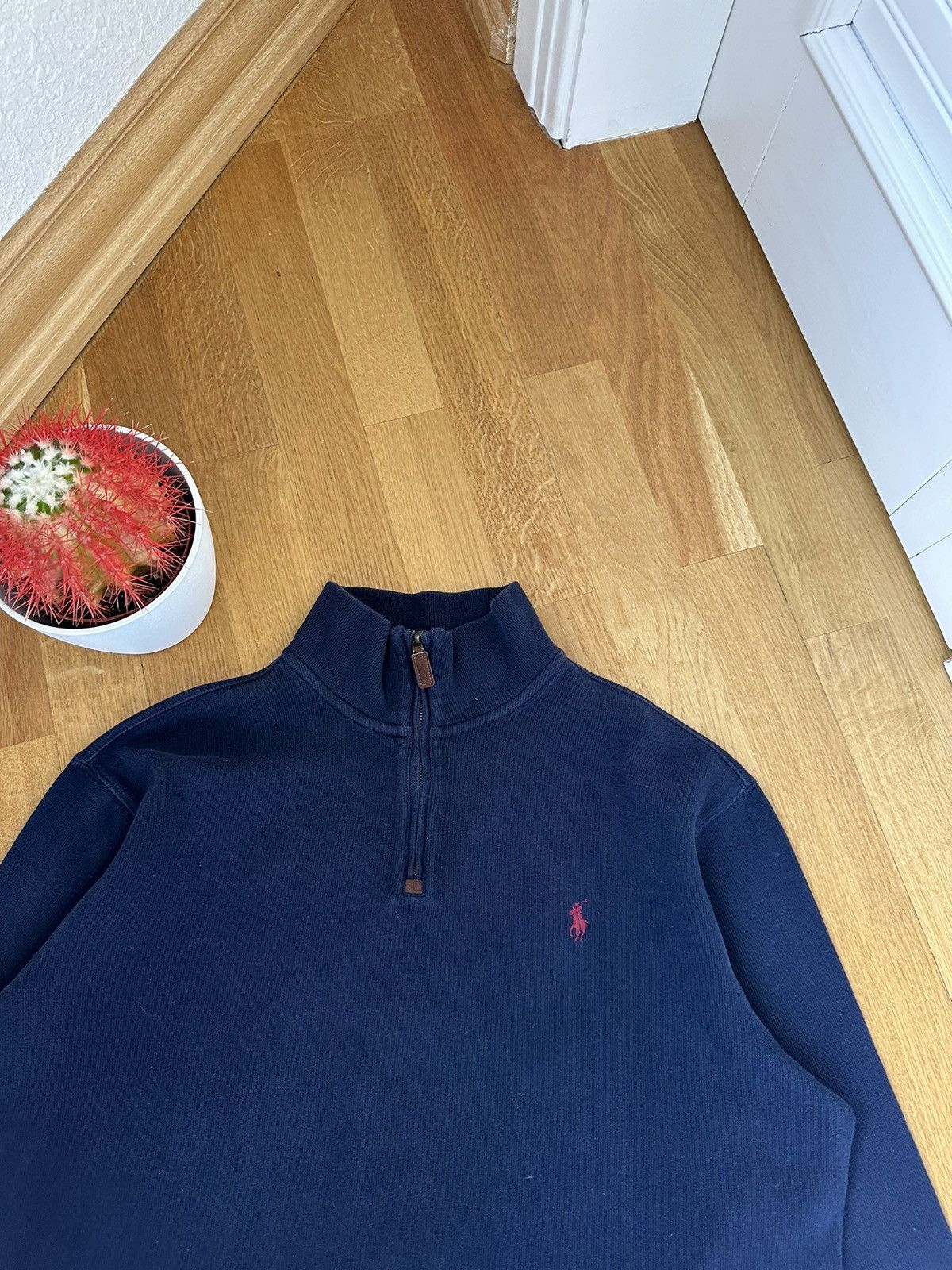 Polo Ralph Lauren Vintage Polo Ralph Lauren 1/4 Sweater Size US L / EU 52-54 / 3 - 6 Thumbnail