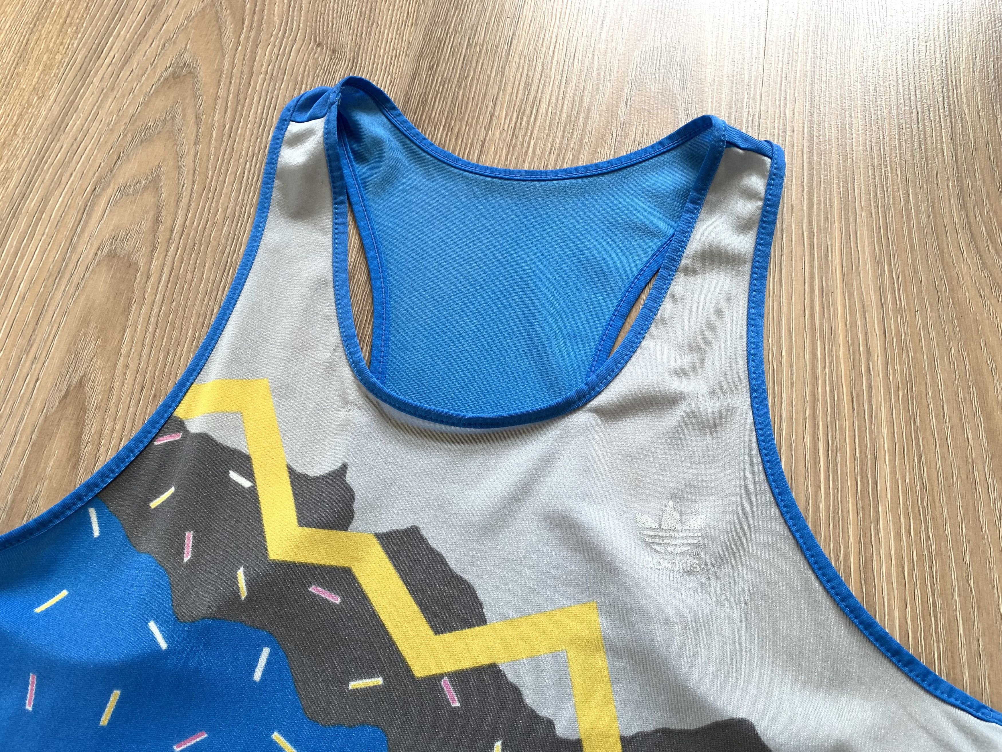Adidas × Vintage Very Rare Adidas Made In West Germany Running Tank Top Size US S / EU 44-46 / 1 - 4 Thumbnail