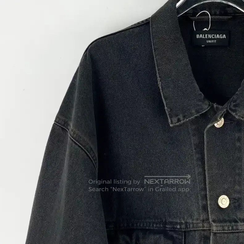 Balenciaga Balenciaga Black back letter graffiti print cotton collar Size US XS / EU 42 / 0 - 3 Thumbnail