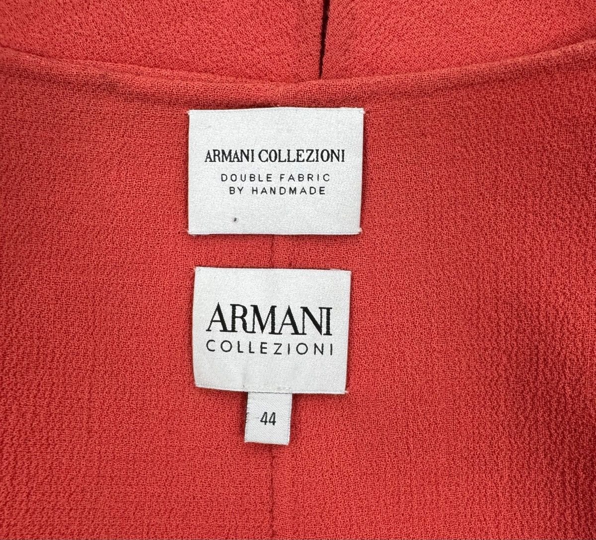 Armani Collezioni Armani Collezioni One Button Wool Blazer Jacket Handmade 44 Size M / US 6-8 / IT 42-44 - 10 Thumbnail
