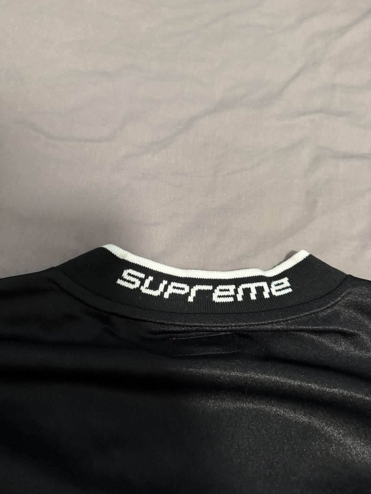 Supreme Supreme fw18 warm up hockey Jersey black Size US XL / EU 56 / 4 - 4 Thumbnail