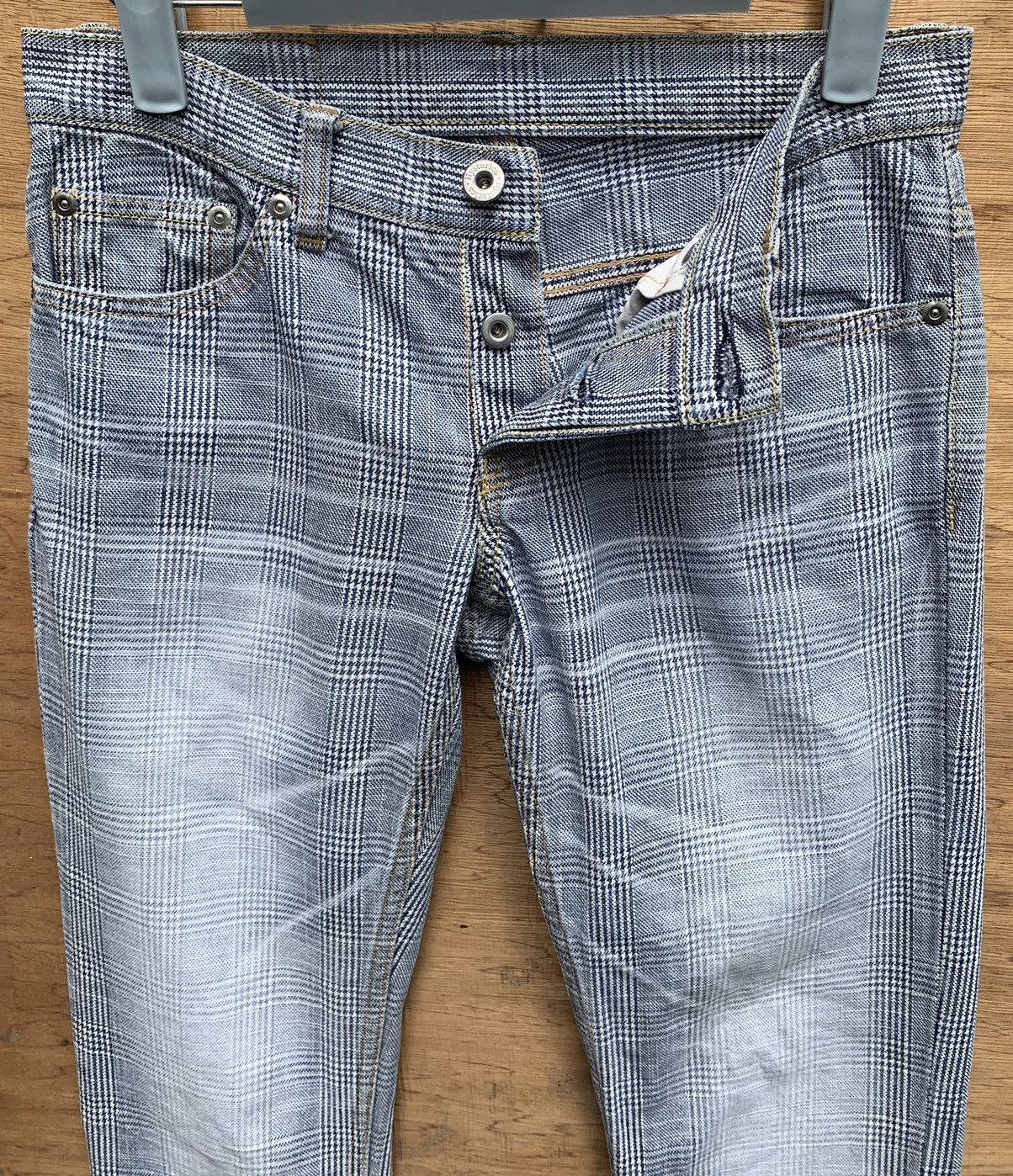 Hysteric Glamour Hysteric Glamour Plaid Checkered Skinny Pants Size US 28 / EU 44 - 18 Thumbnail