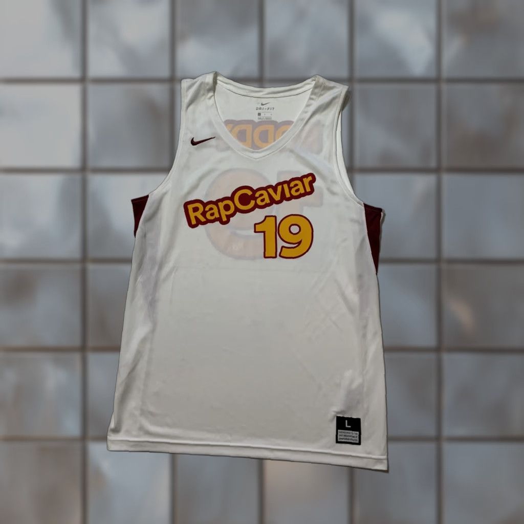 Nike VINTAGE Nike Spotify RapCaviar All Rap Caviar Team First Roddy Ricch Basketball Jersey L Size US L / EU 52-54 / 3 - 1 Thumbnail