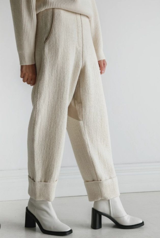 Acne Studios Acne Studios Wool Pants Designer Avantgarde Alternative Size 34" / US 12 / IT 48 - 3 Thumbnail