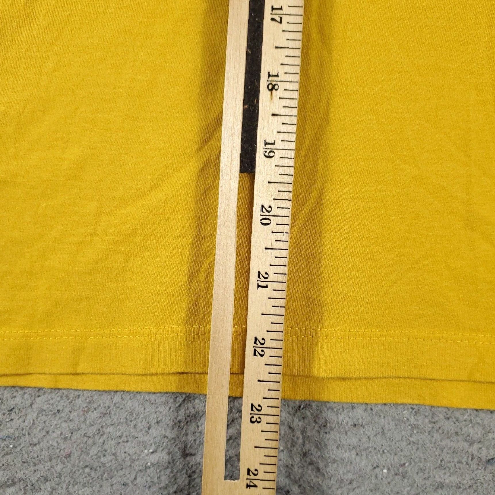 Tommy Hilfiger Tommy Hilfiger Women's T-Shirt Medium Yellow Casual Short Sleeve Crew Neck Logo Size M / US 6-8 / IT 42-44 - 6 Thumbnail