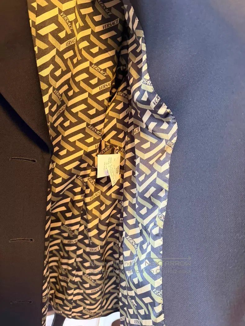 Versace Versace Medusa gold-buckled belt jacket Size S / US 4 / IT 40 - 4 Thumbnail