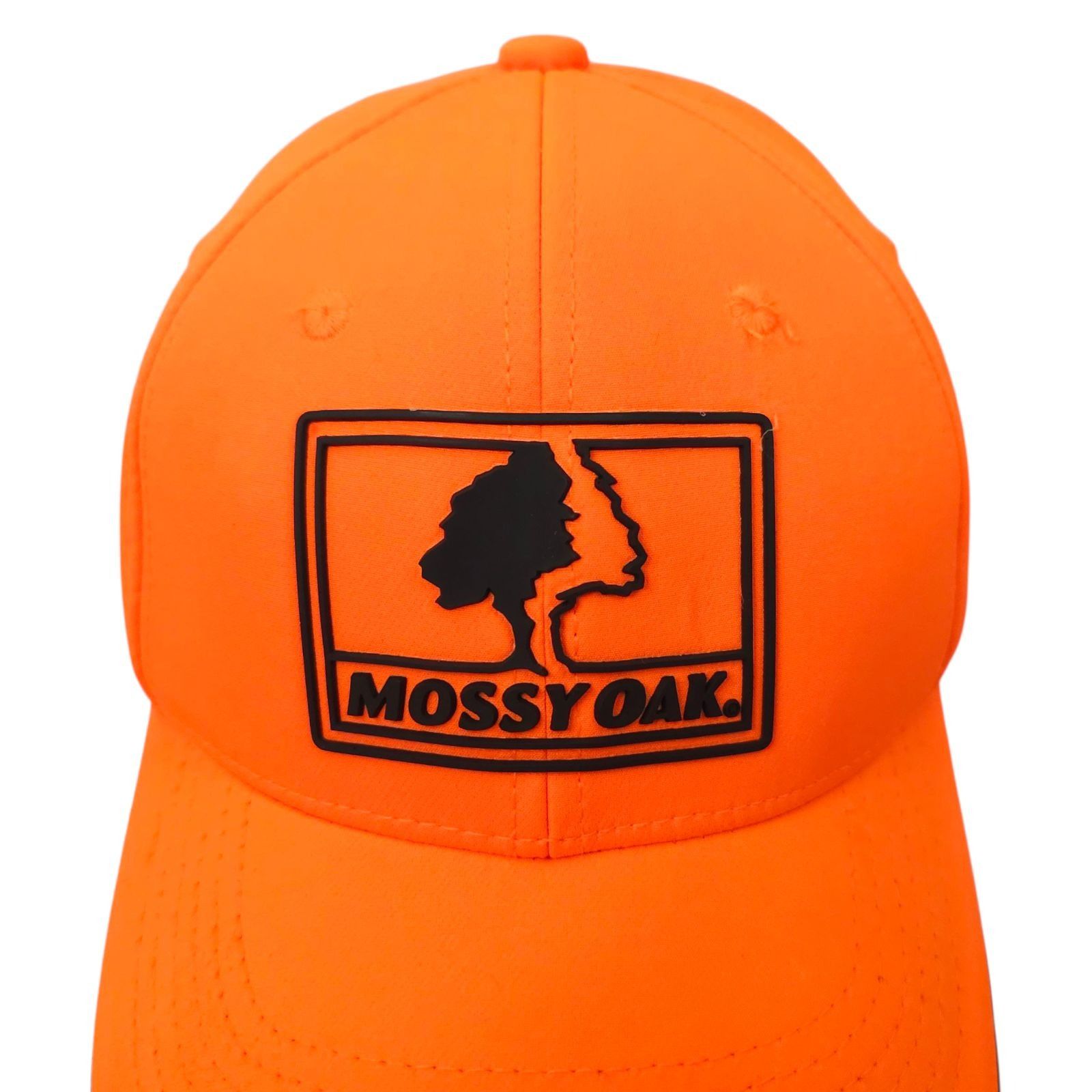 Other Mossy Oak Blaze Orange Strapback Cap Logo Hat Trucker Baseba Size ONE SIZE - 14 Thumbnail