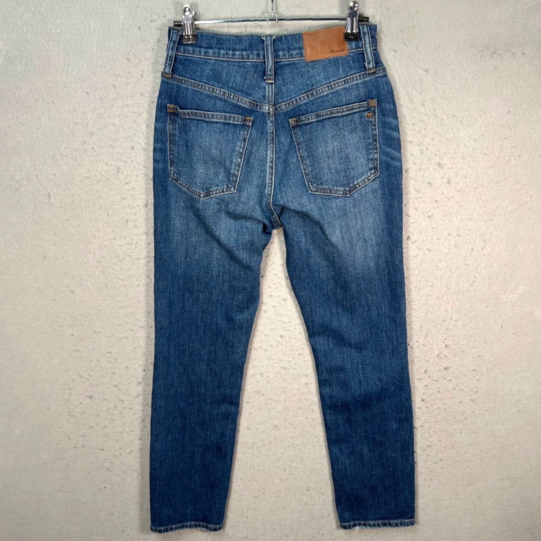 Madewell Madewell Womens Size 24 High Rise Vintage Straight Button Fly Denim Jeans Size 42" / US 20 - 2 Thumbnail