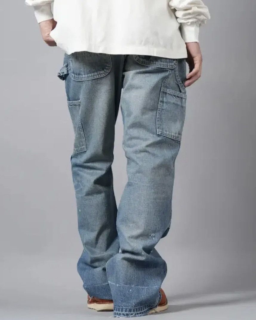 Saint Michael Saint Michael Double Knee Flare Denim Jeans Size US 34 / EU 50 - 2 Thumbnail