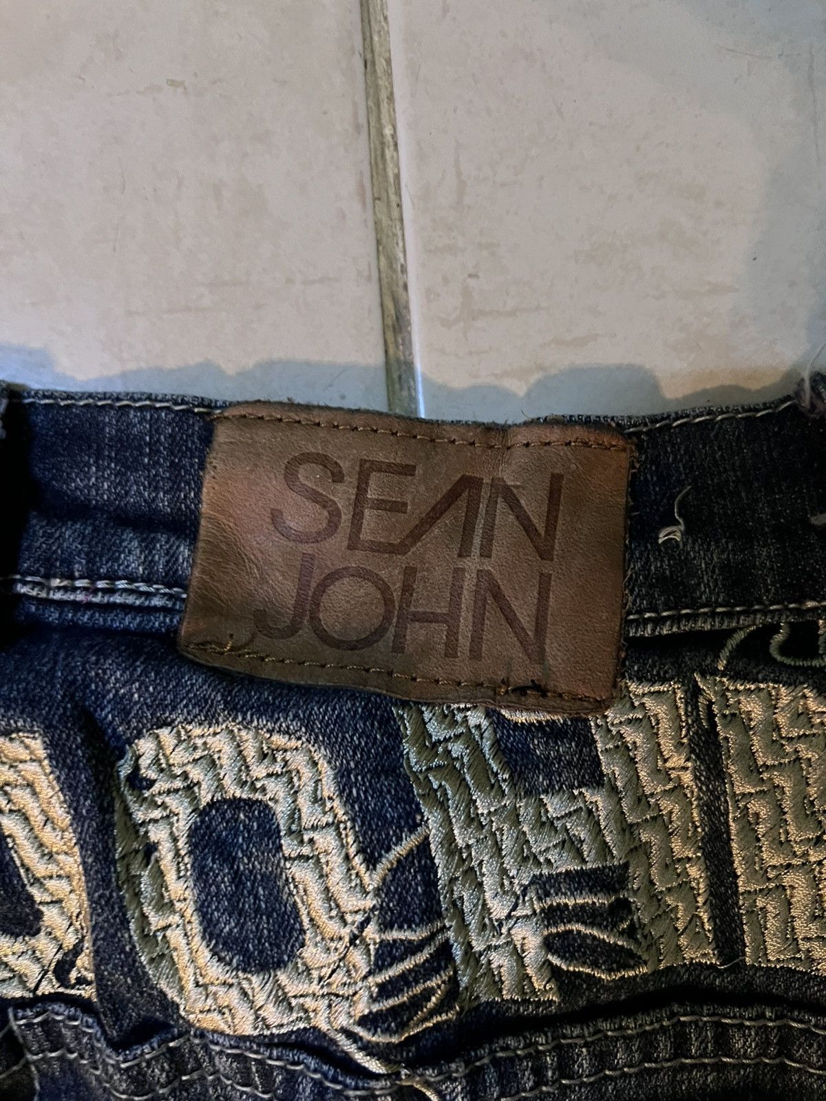 Sean John (36)y2k Sean John Embroidery Backhit Graphic Size US 36 / EU 52 - 9 Thumbnail
