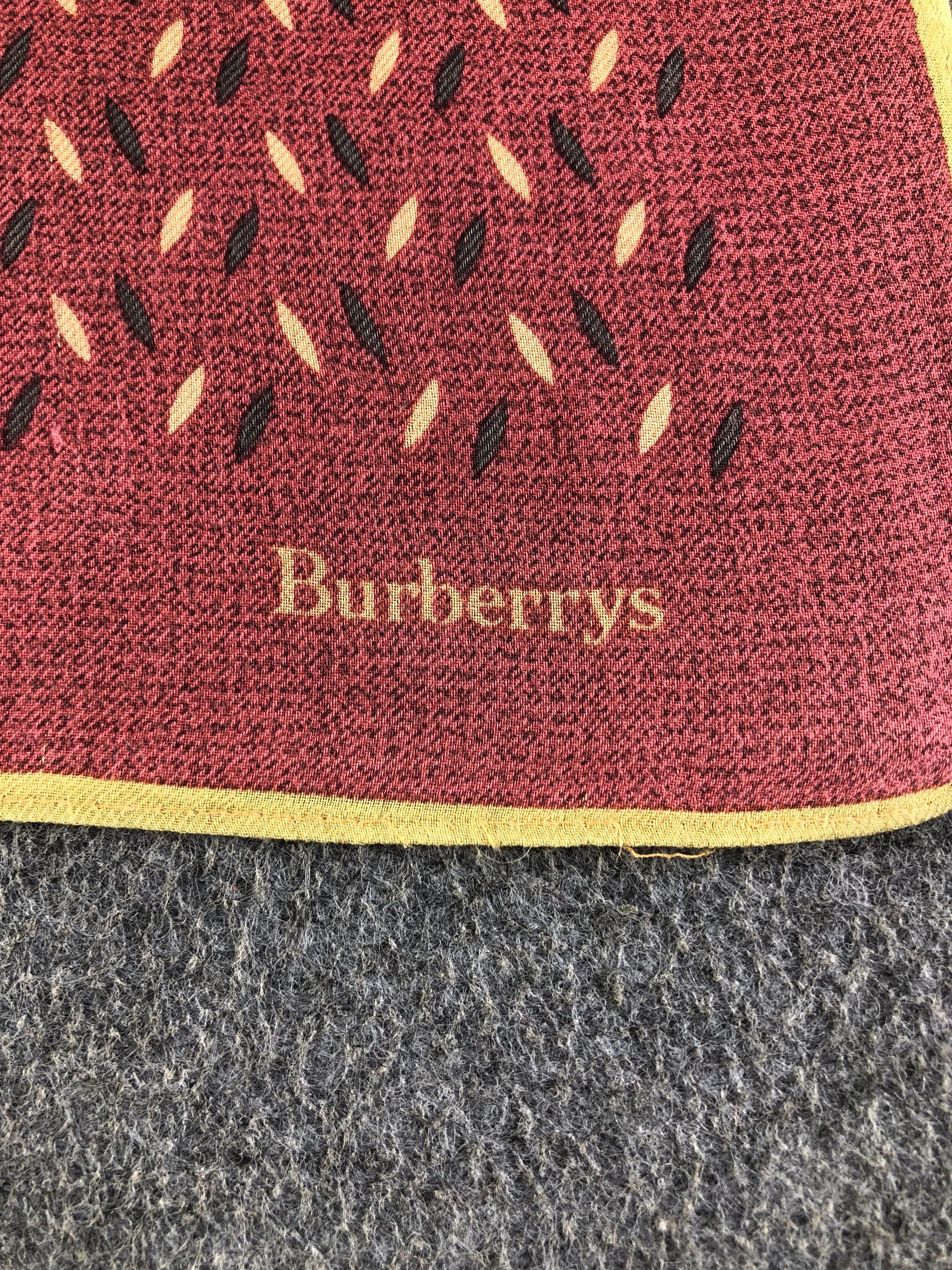 Burberry Burberrys Handkerchief / Bandana / Neckerchief C365 Size ONE SIZE - 5 Thumbnail