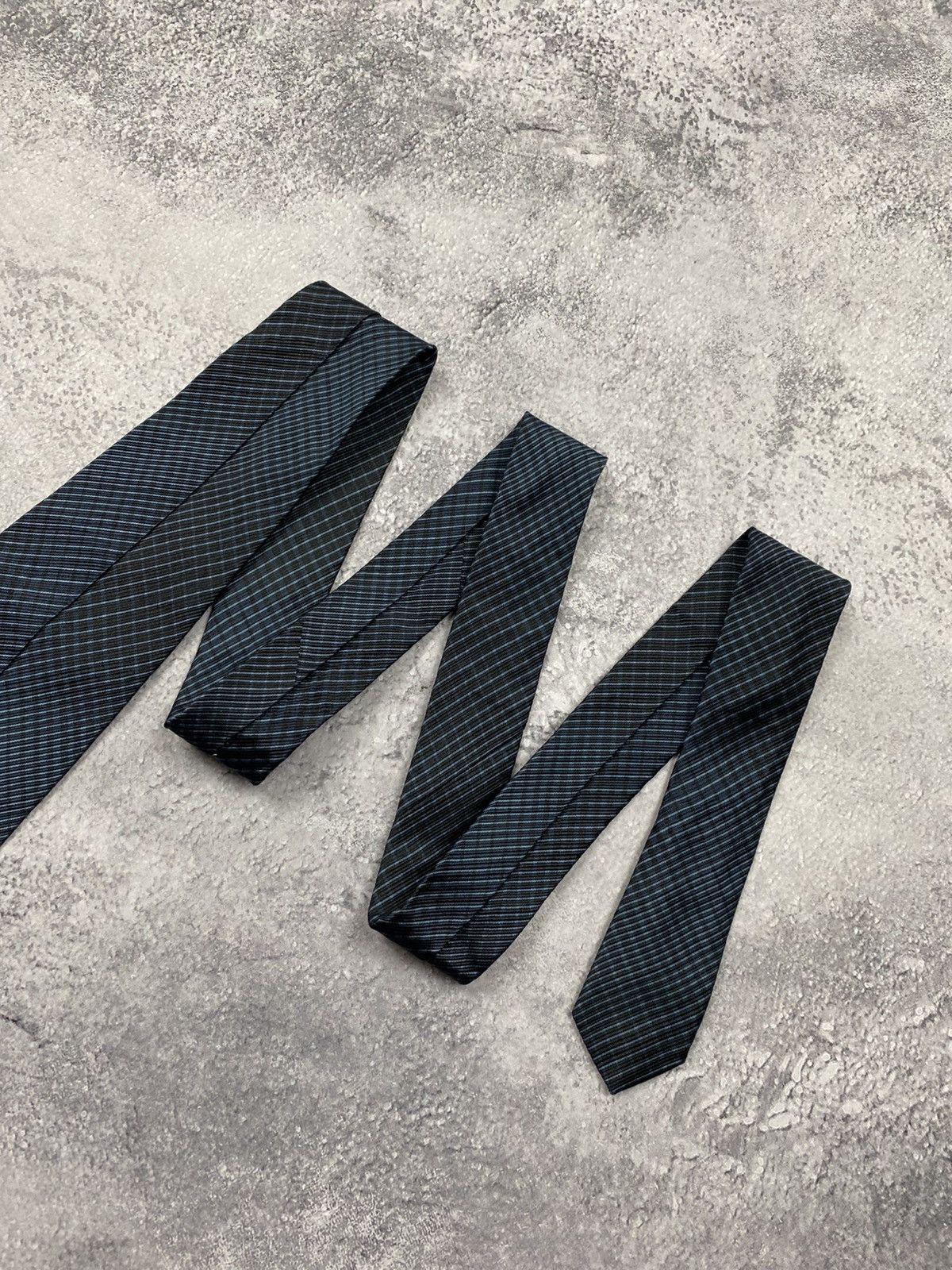 Yves Saint Laurent Vintage Yves Saint Laurent YSL Tie Striped Made in Italy Size ONE SIZE - 8 Thumbnail