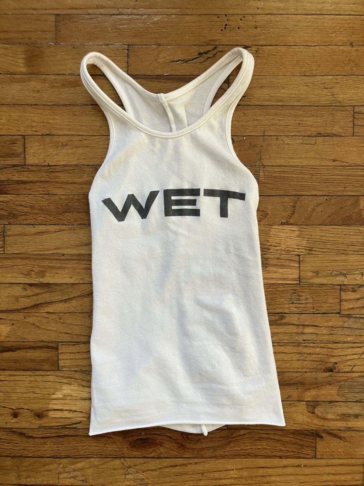 トップス YEEZY WET TANK SIZE 1 Yeezy x Mowalola Wet Tank White - SS24 - US