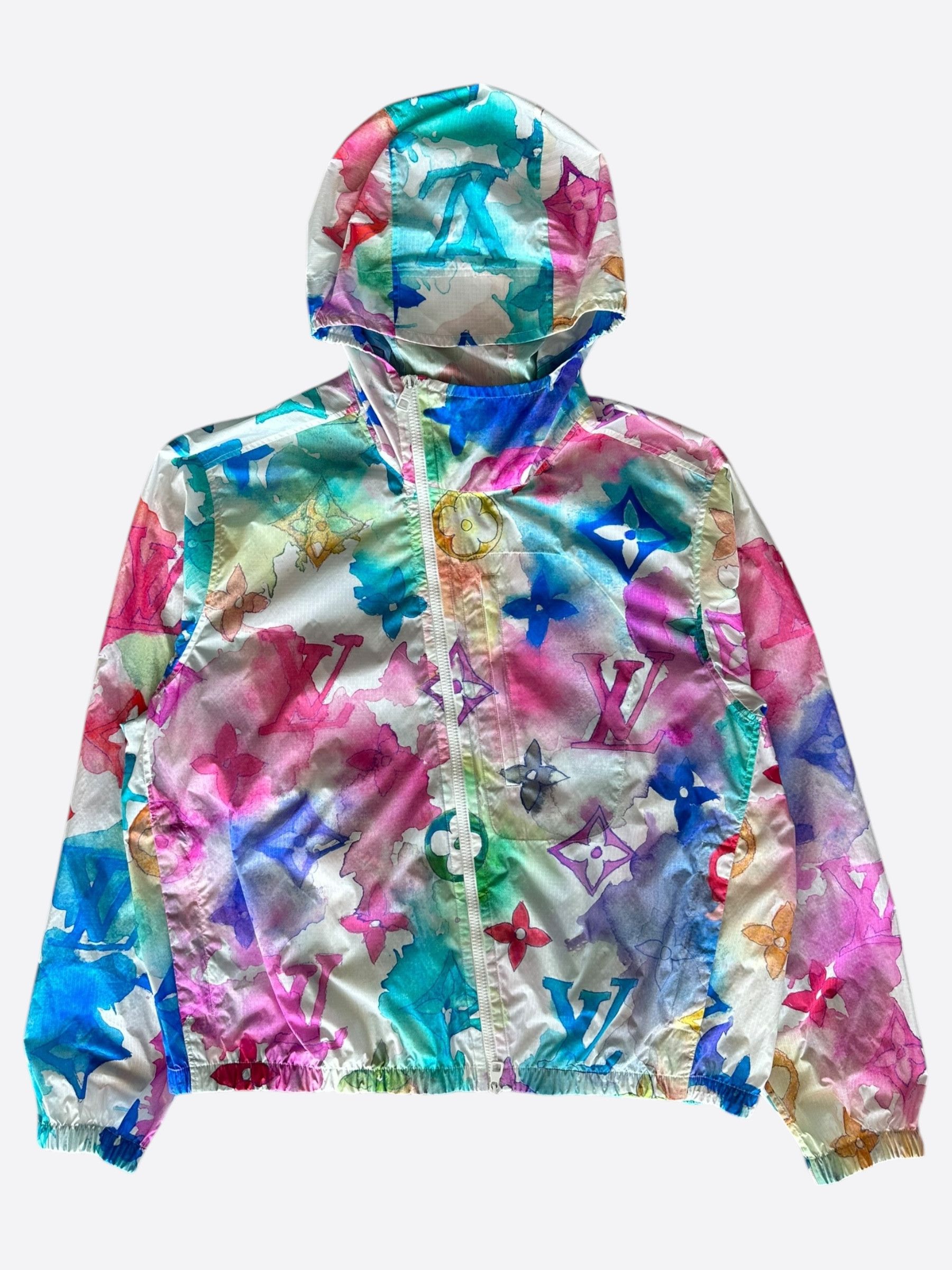 Louis Vuitton Louis Vuitton Multicolor Watercolor Monogram Windbreaker Size US XL / EU 56 / 4 - 1 Thumbnail