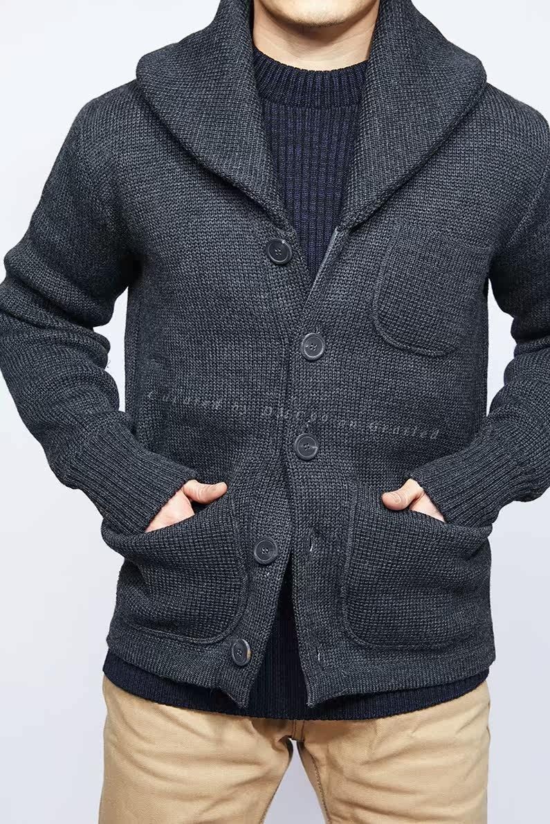FLAX FLEURS DE BAGNE Shawl Collar Wool Cardigan Size US XXL / EU 58 / 5 - 1 Thumbnail