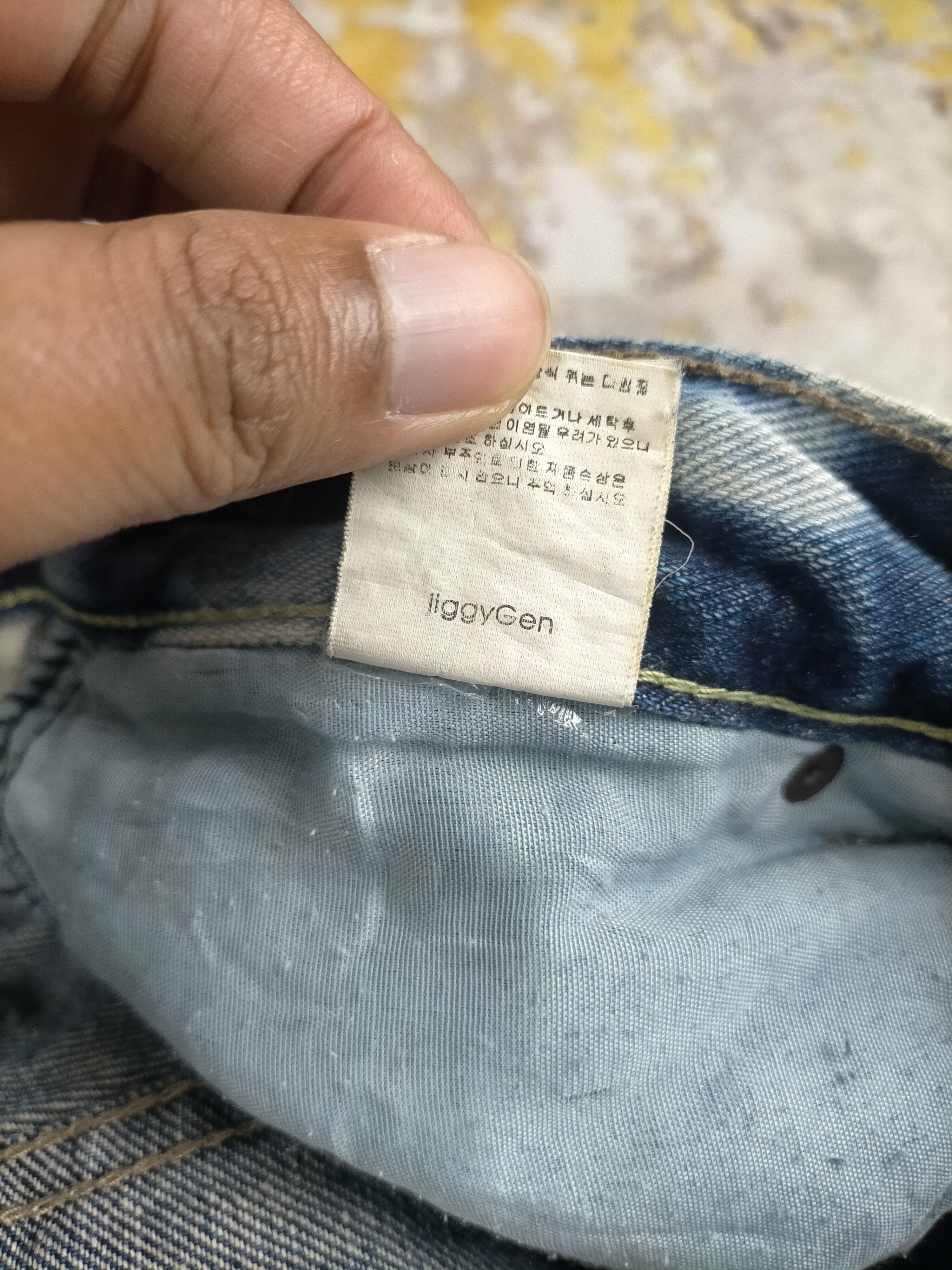 Undercover Rare Vintage Japan Jiggy Gen Acid Wash Jeans Size US 32 / EU 48 - 9 Thumbnail