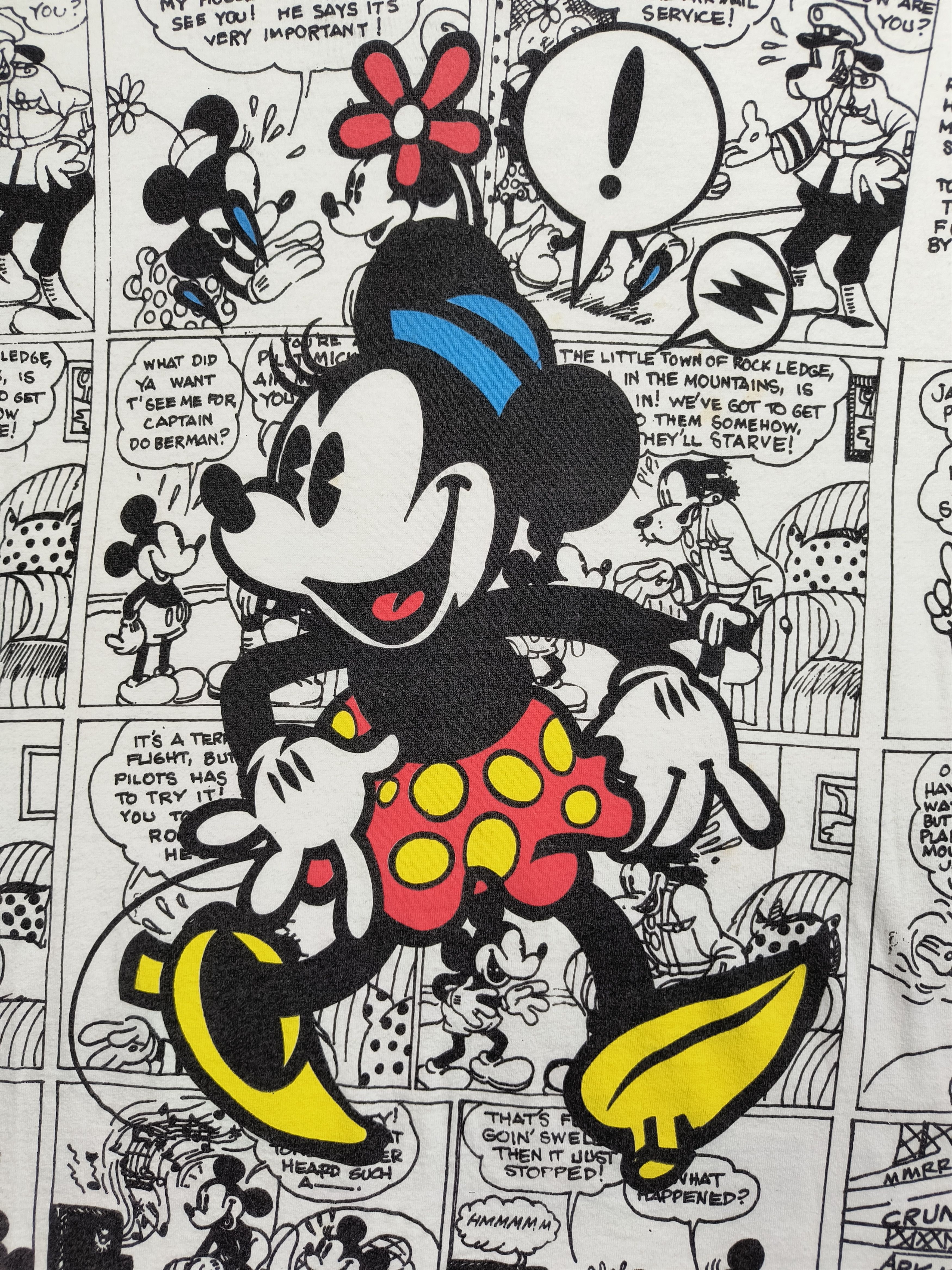 Disney Vintage Disney Minnie Mouse 90s tee Size US L / EU 52-54 / 3 - 1 Thumbnail
