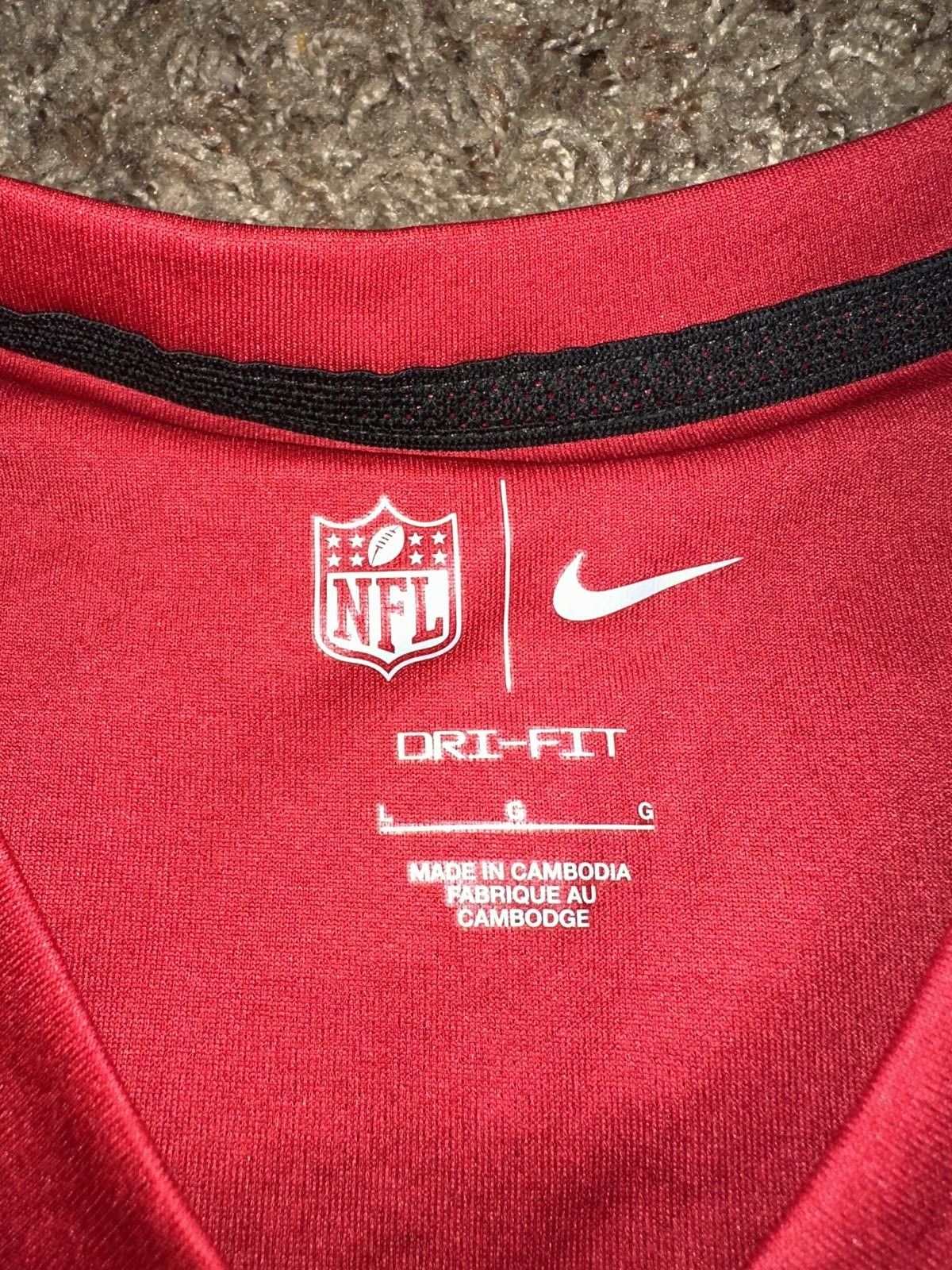 Nike Nike Men’s NFL San Francisco 49ers Sideline Player UV Performance Shirt Size US L / EU 52-54 / 3 - 5 Thumbnail
