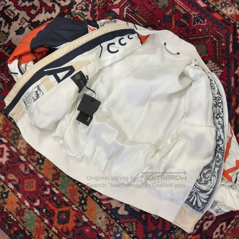 Versace Versace Baseball uniform thin cotton jacket Size US S / EU 44-46 / 1 - 3 Thumbnail
