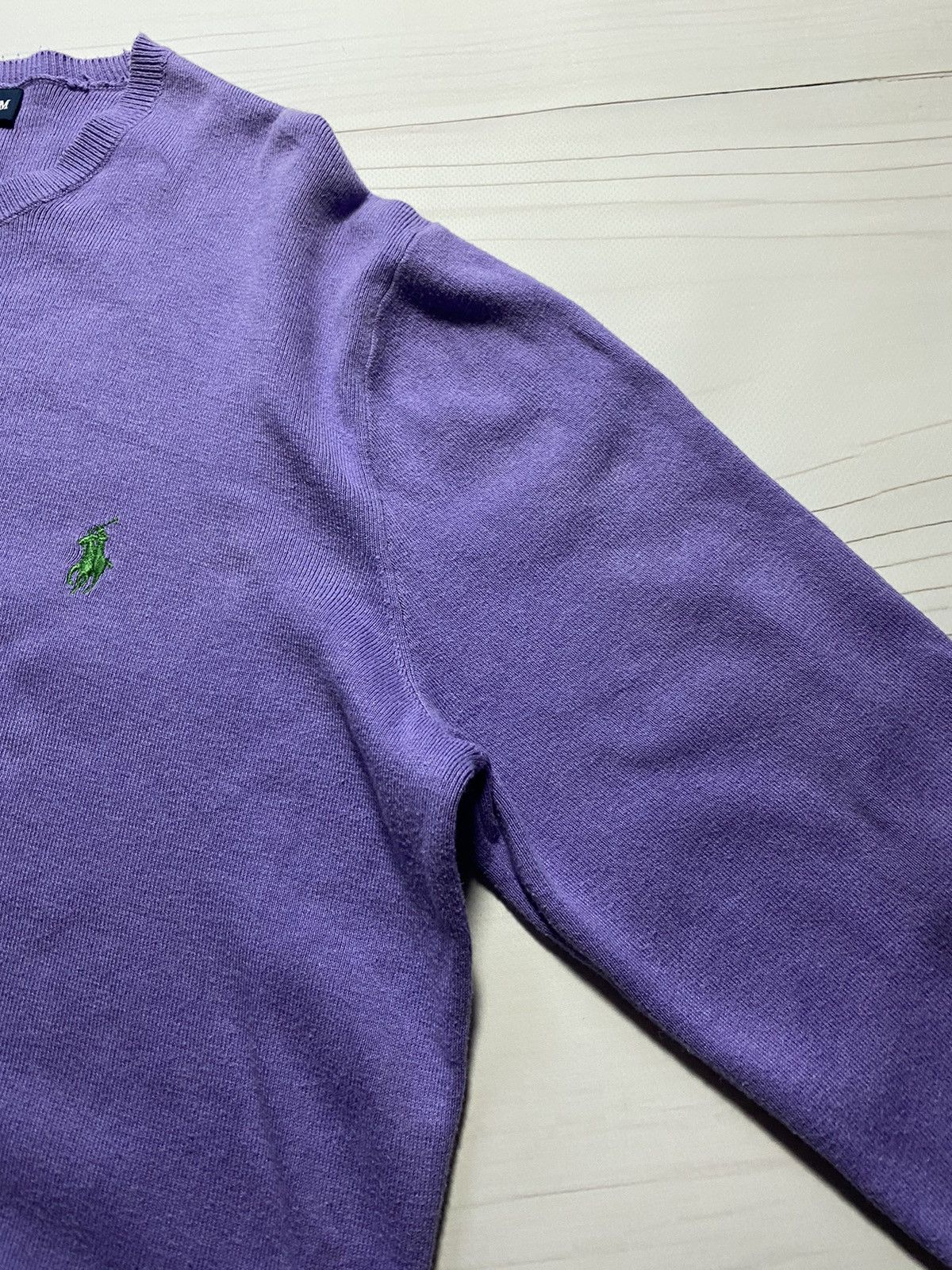 Polo Ralph Lauren Vintage Polo Ralph Lauren knit faded y2k sweater Size US M / EU 48-50 / 2 - 7 Thumbnail