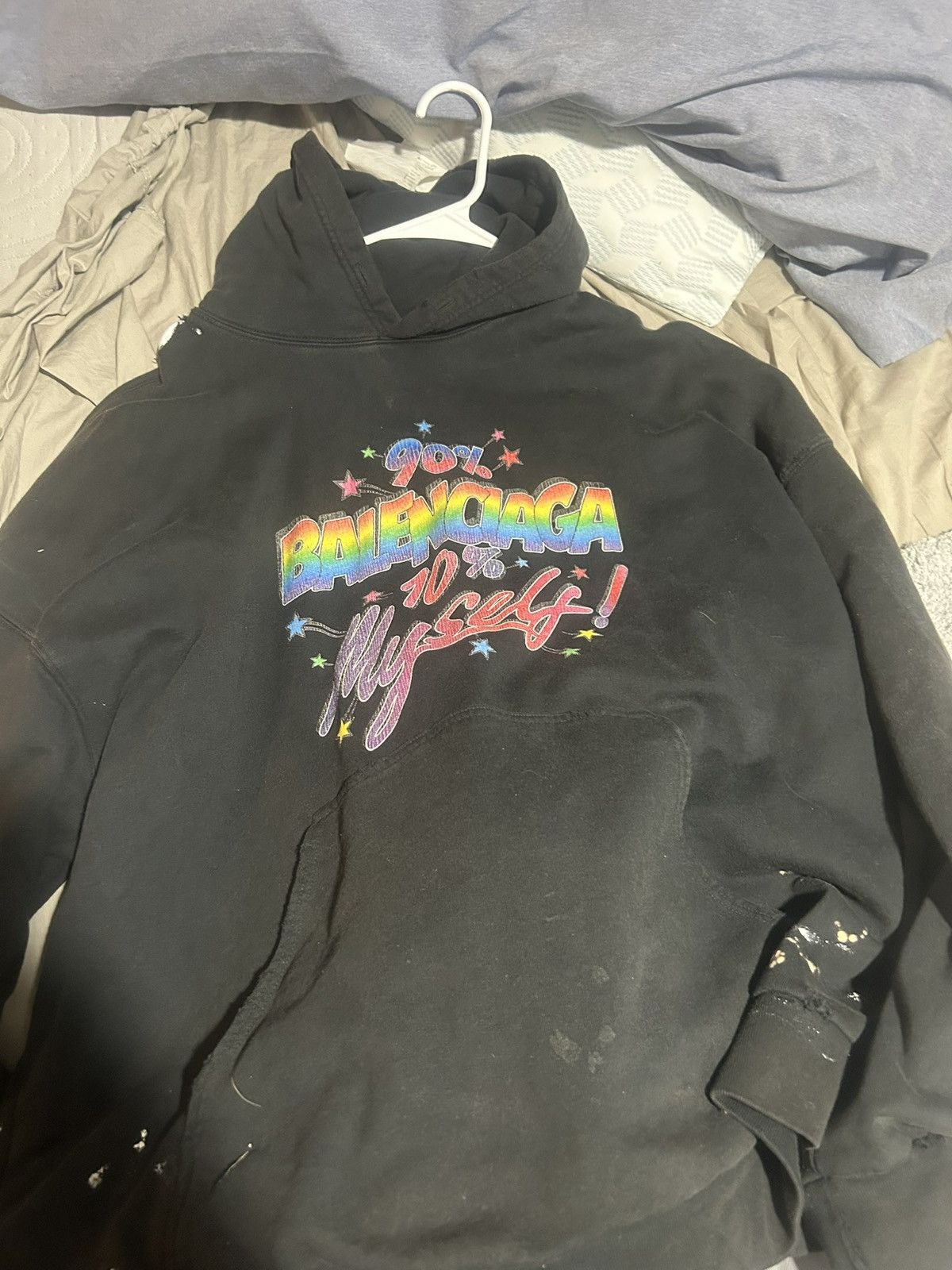 balenciaga 22aw 90/10 hoodie パーカー BALENCIAGA (バレンシアガ) 22AW 90/10 Hoodie Wide Fit