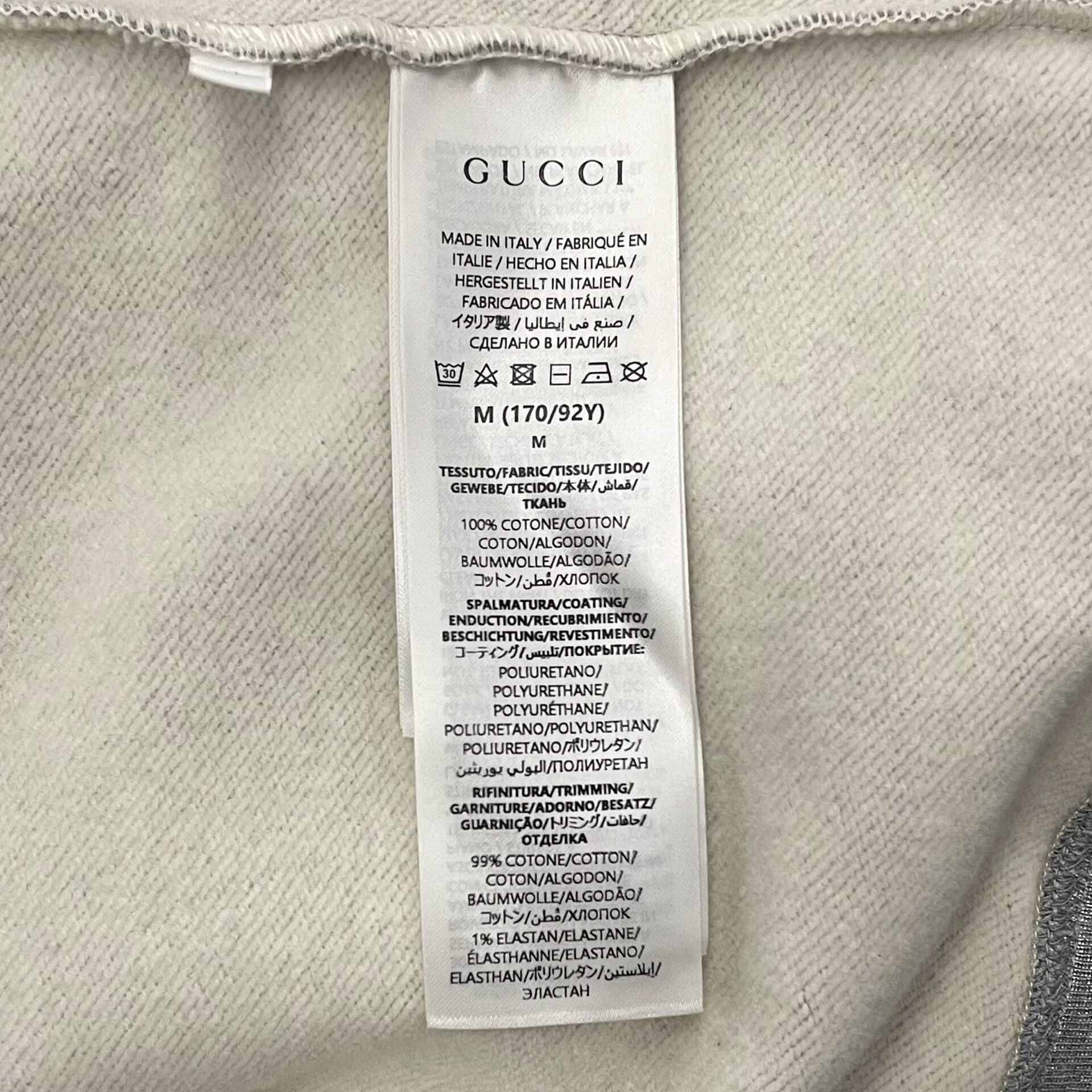 Gucci gucci silver logo sweatshirt size m Size US M / EU 48-50 / 2 - 6 Thumbnail