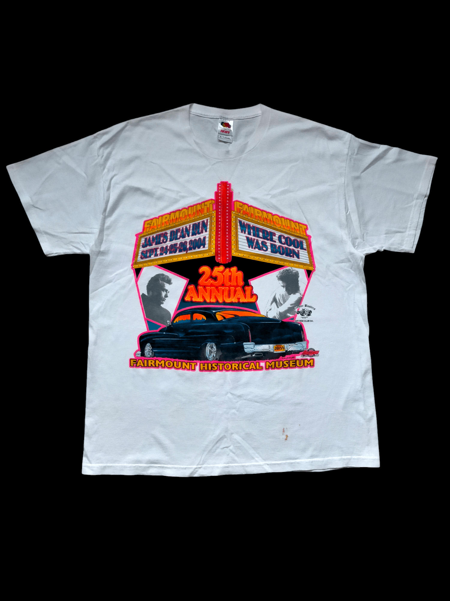 Band Tees × Vintage Vintage 2004 James Dean Y2k Hot Rod Racing Sport Cart Tee Size US XL / EU 56 / 4 - 2 Thumbnail