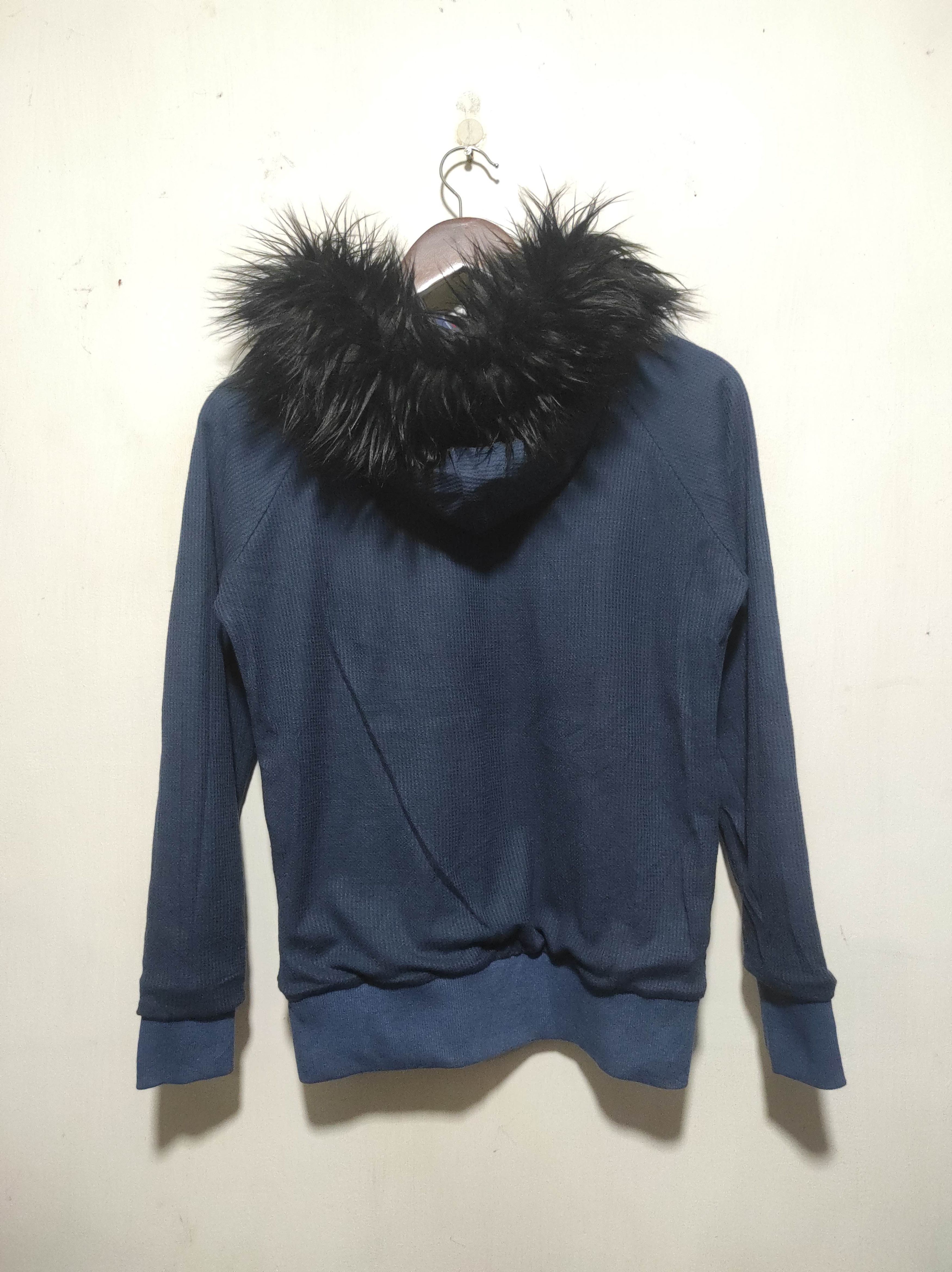 If Six Was Nine Blue Moon Blue Reversible Zip Fur Hoodie LGB style Size US XS / EU 42 / 0 - 17 Thumbnail