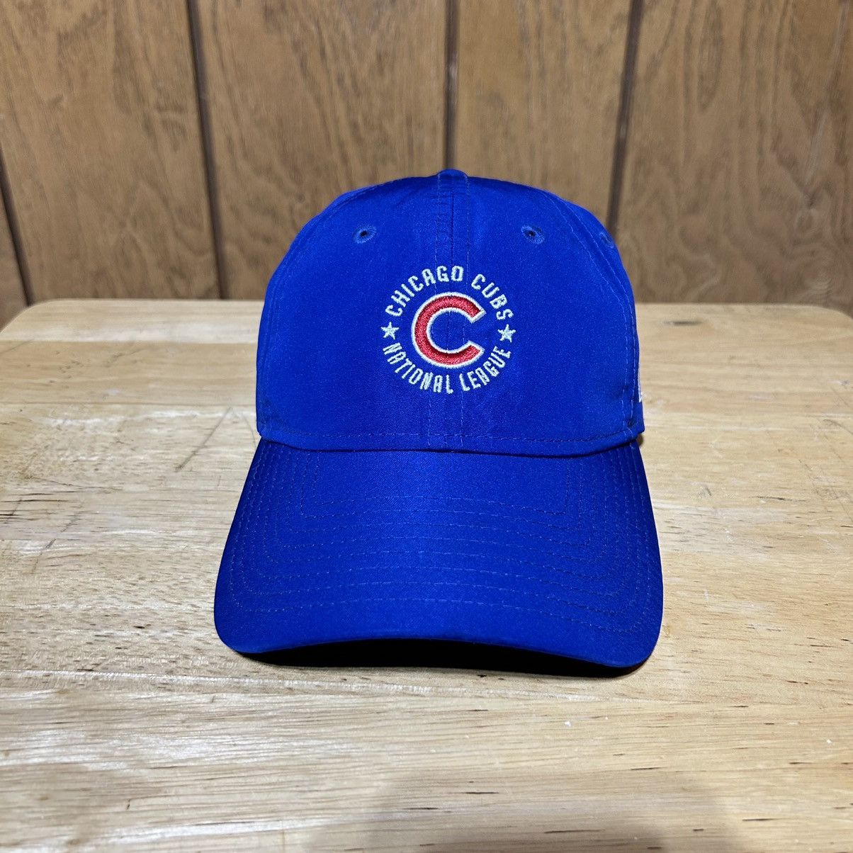 MLB × New Era Chicago Cubs New Era Women's 9TWENTY Polyester Blue Hat Cap Size ONE SIZE - 1 Thumbnail