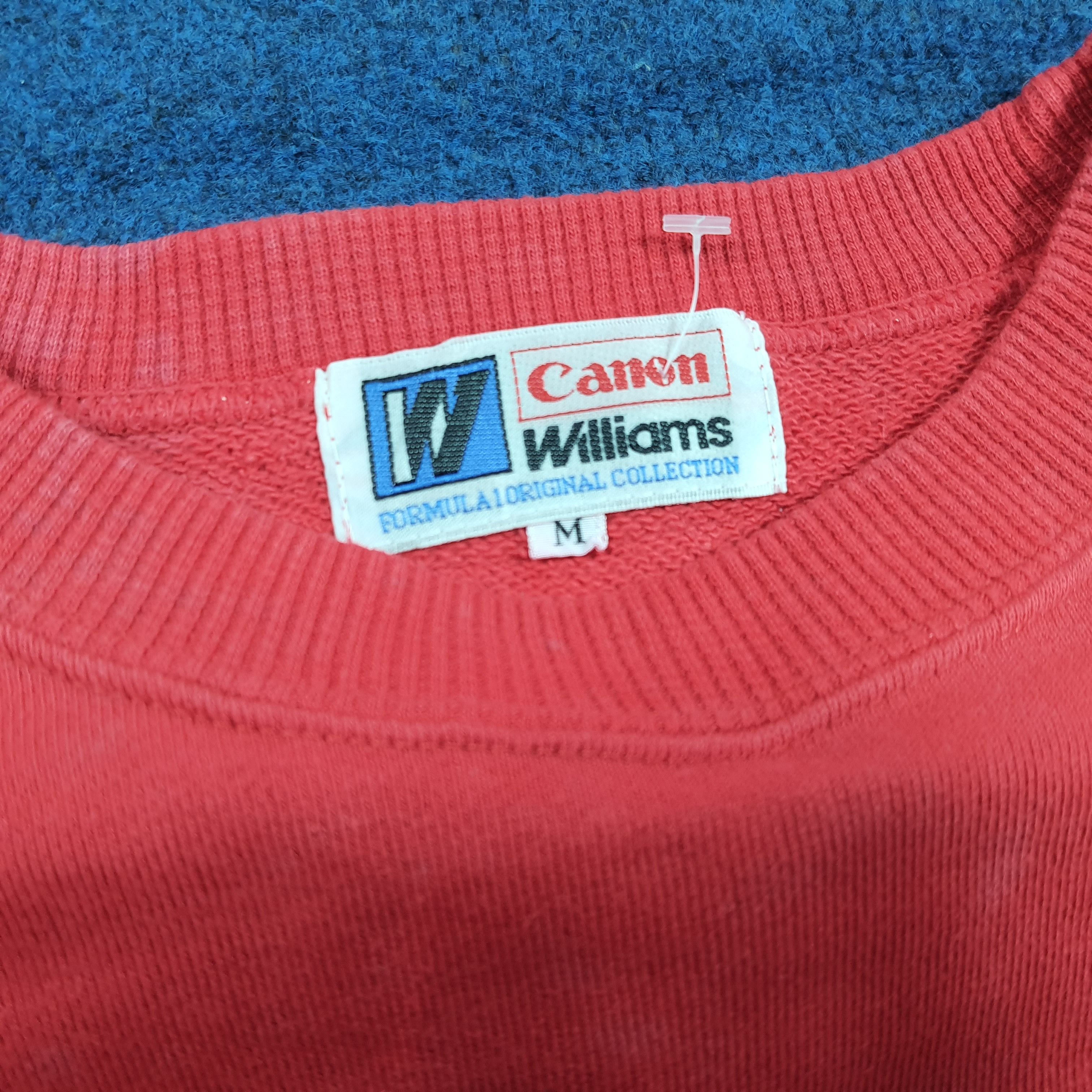 Canon Vintage Canon Williams Team F1 Racing Spirit Pullover C295N6 Size US M / EU 48-50 / 2 - 7 Thumbnail