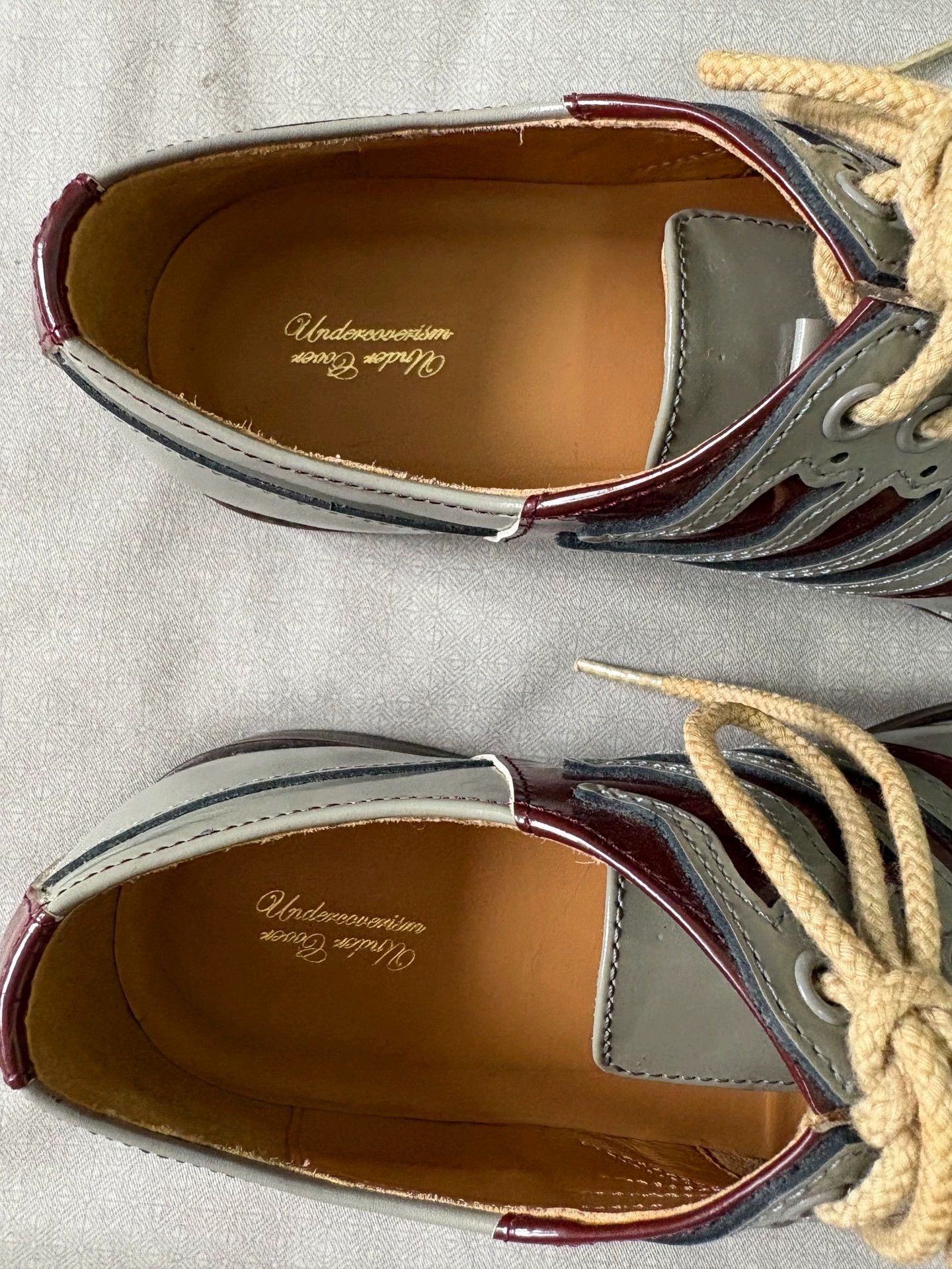Undercover Undercover 13aw Vintage Bone Leather Shoes 23cm 35-36.5 Size US 4.5 / IT 34.5 - 8 Thumbnail
