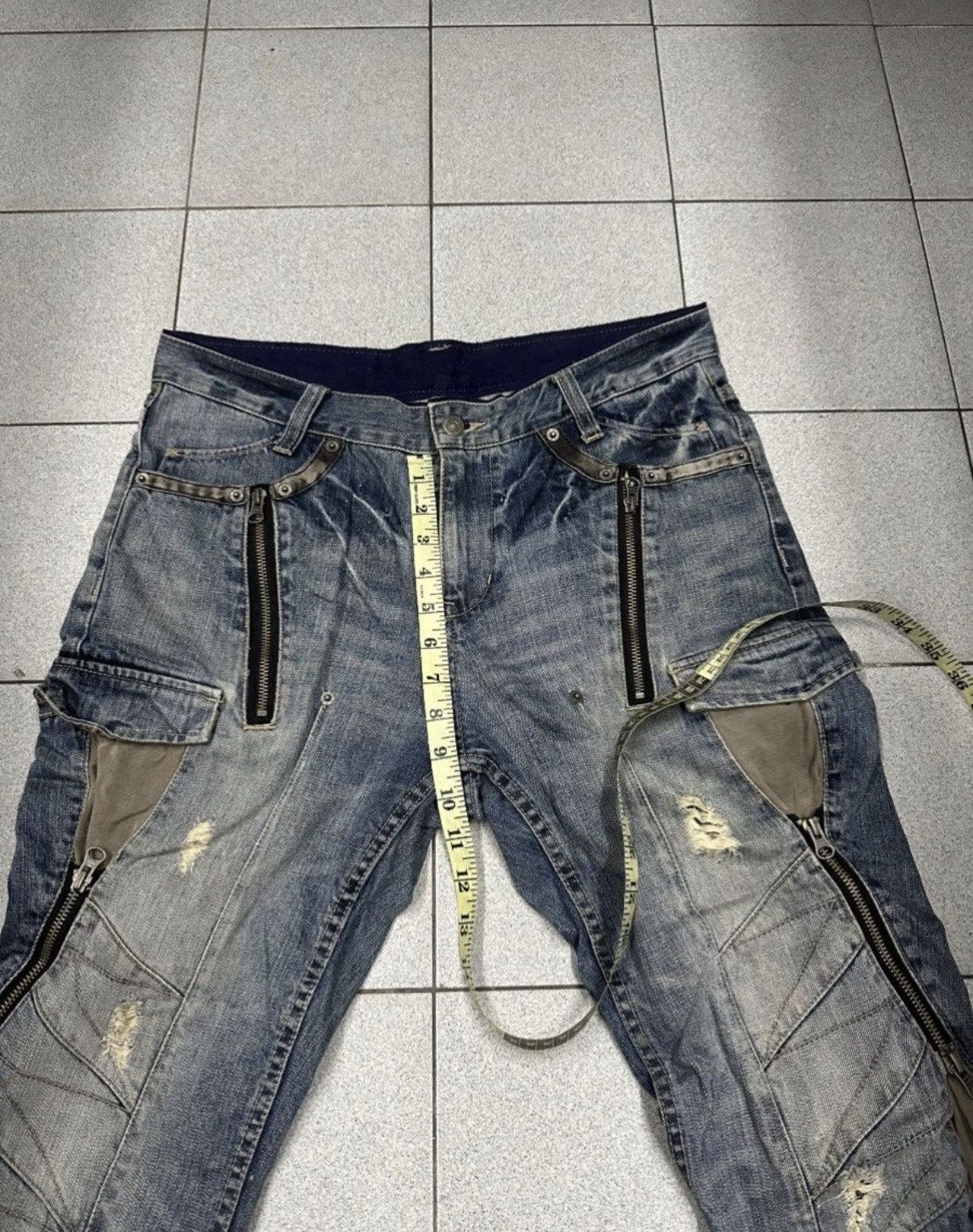PPFM PPFM Reconstructed Hysteric Style Cargo Pants Sz34 Size US 34 / EU 50 - 12 Thumbnail