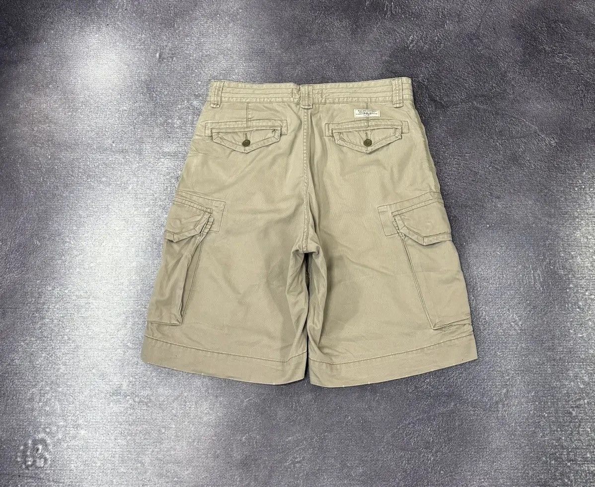 Polo Ralph Lauren × Ralph Lauren × Vintage Vintage Polo Ralph Lauren Y2K Military Hype Cargo Shorts Size US 33 - 2 Thumbnail