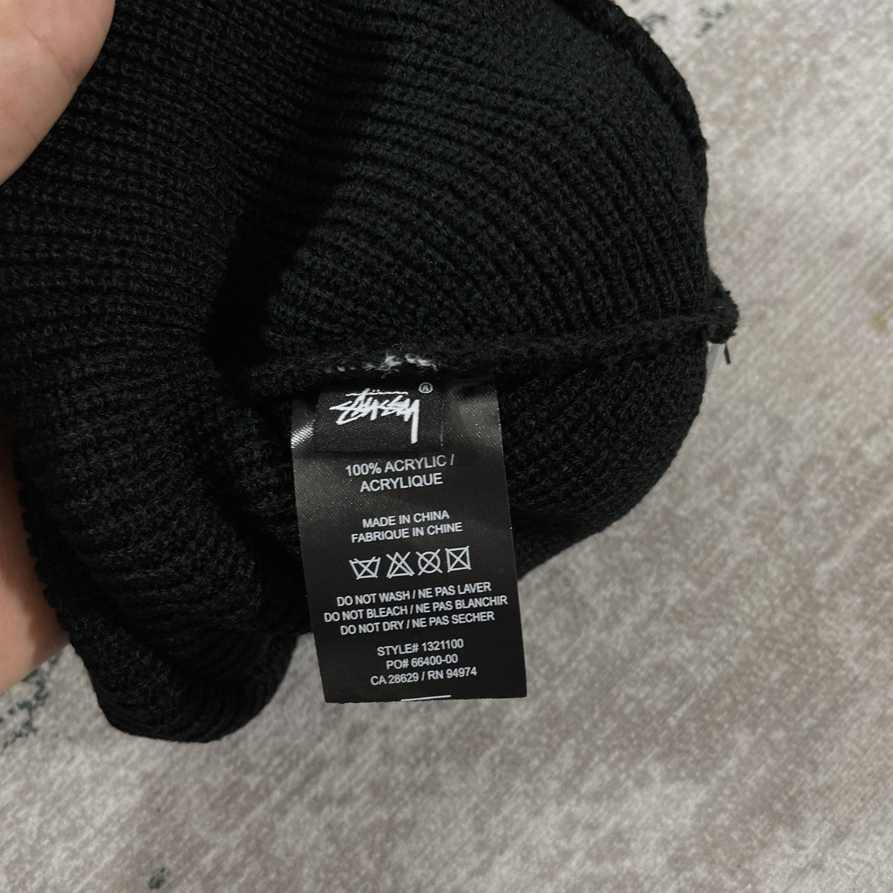 Other STUSSY WORKGEAR WAFFLE CUFF BEANIE Size ONE SIZE - 4 Thumbnail