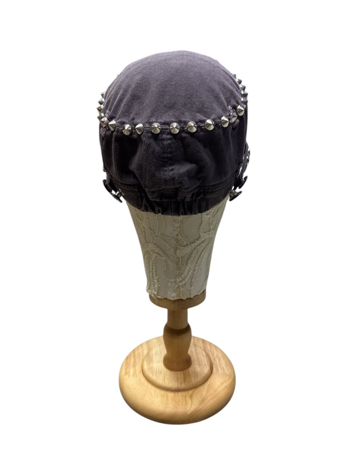 Japanese Brand SPIKED STUDDED PAINTER CAP HAT Size ONE SIZE - 3 Thumbnail
