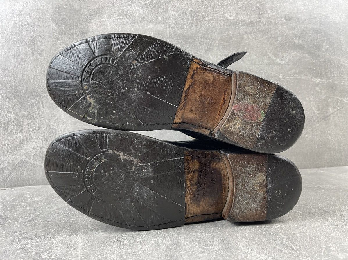 Fiorentini + Baker × Vintage Fiorenti + Baker Avant Garde Leather Lace Brown Hight Boots Size US 8 / IT 38 - 7 Thumbnail