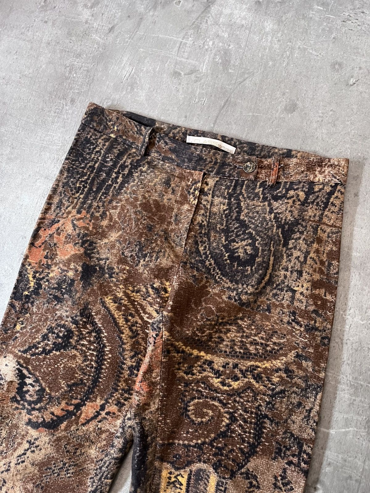 Roberto Cavalli Roberto Cavalli velvet pants 2000s Size 28" / US 6 / IT 42 - 3 Thumbnail