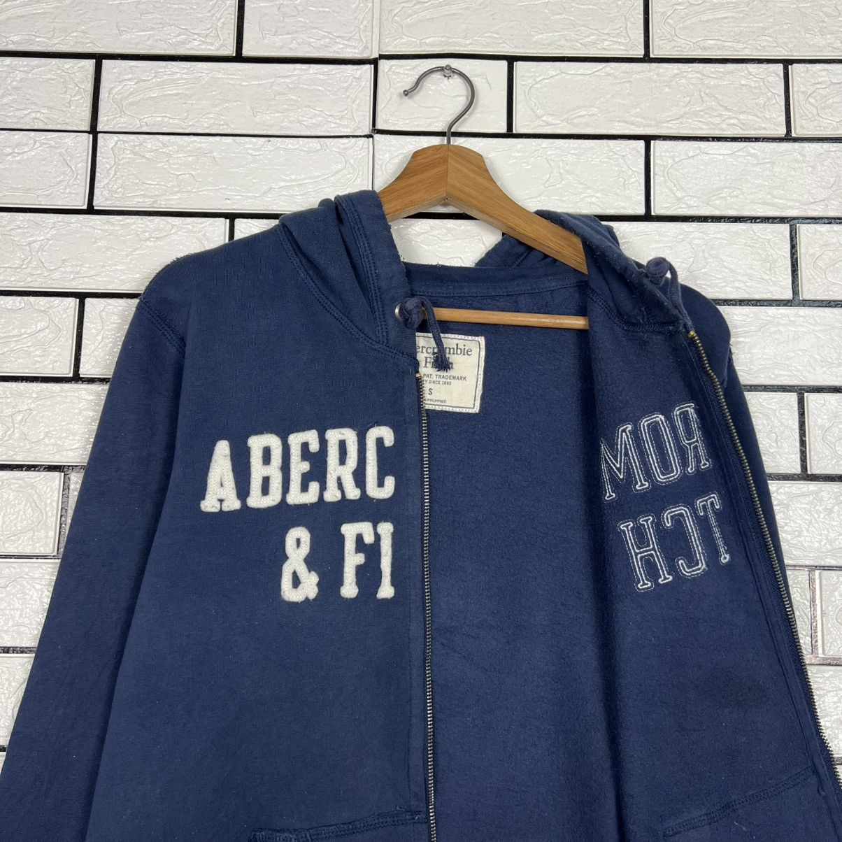 Abercrombie & Fitch ABERCROMBIE & FITCH Big Logo Zipper Hoodies #4186-C191 Size US S / EU 44-46 / 1 - 9 Thumbnail