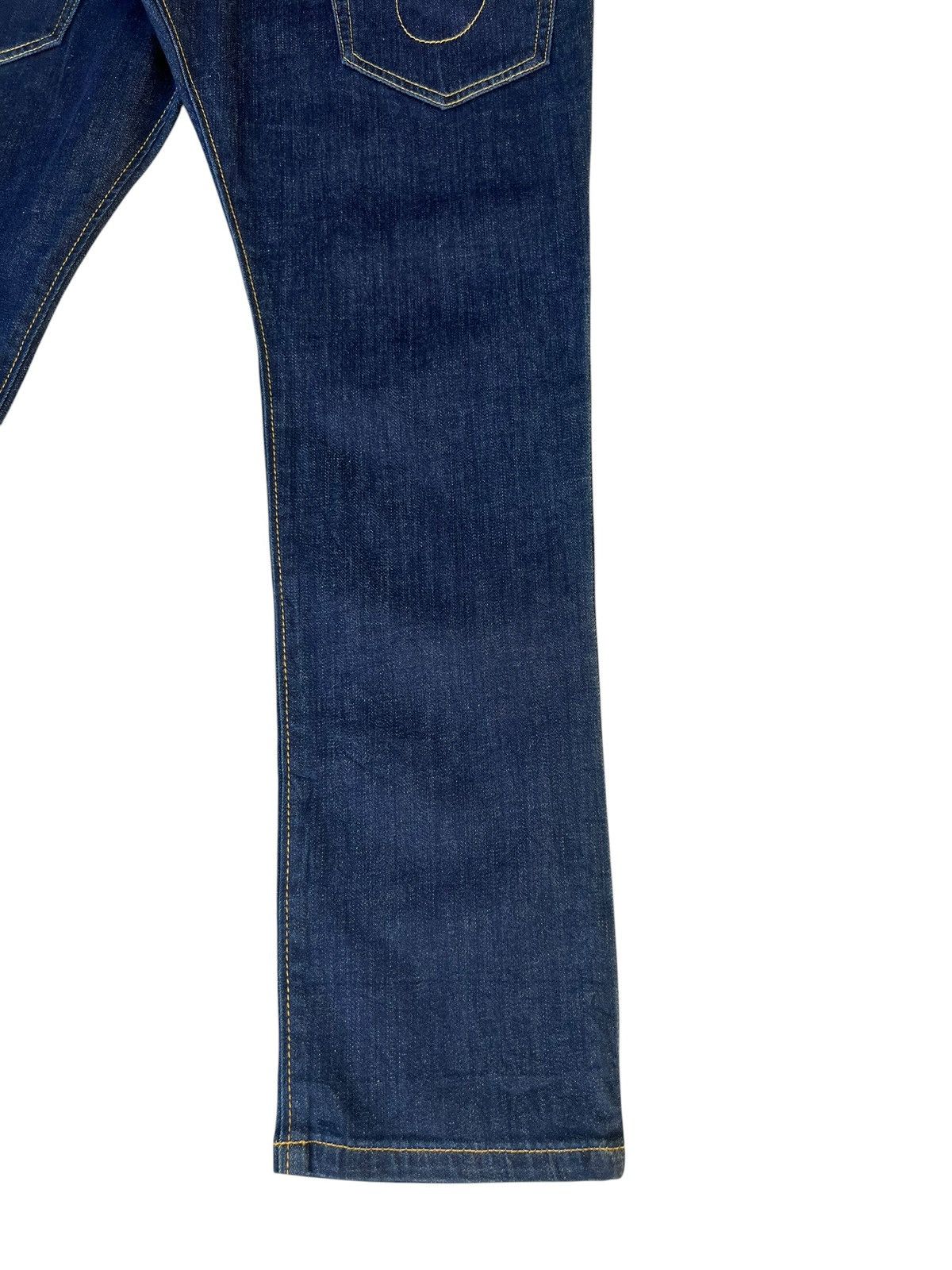 Issey Miyake Mercibeaucoup Stretchable Denim Drop Crotch Jeans Size US 31 - 11 Thumbnail