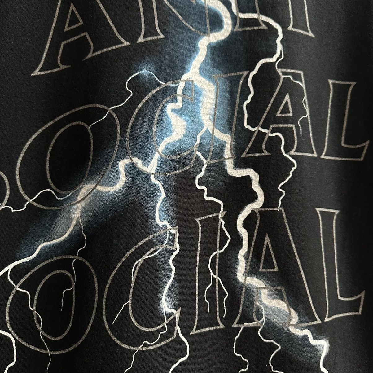 Anti Social Social Club Anti Social Social Club Twister Black Tee Size US M / EU 48-50 / 2 - 6 Thumbnail
