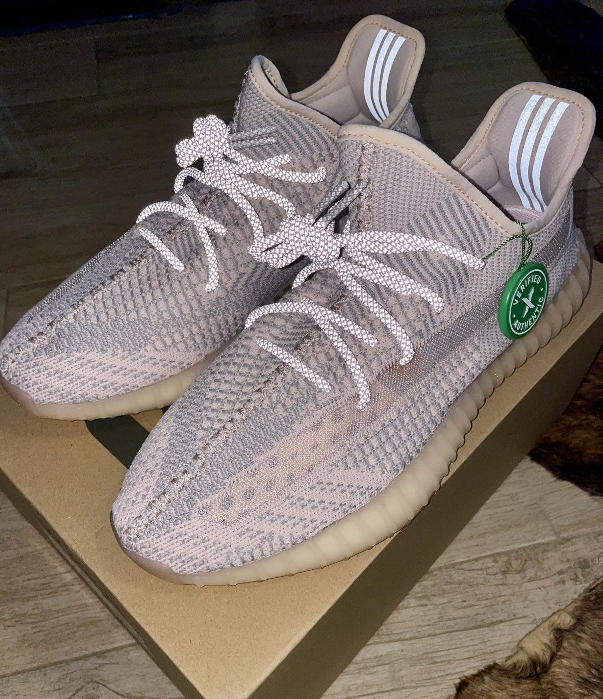 Yeezy Adidas Yeezy Boost 350 V2 Synth Non-Reflective Sz 12 FV5578 Size US 12 / EU 45 - 1 Thumbnail