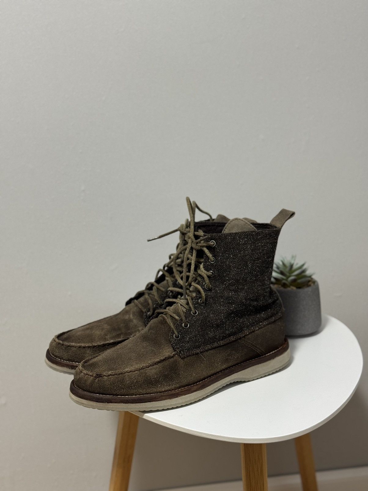 Allsaints boost suede size 9 eur 42