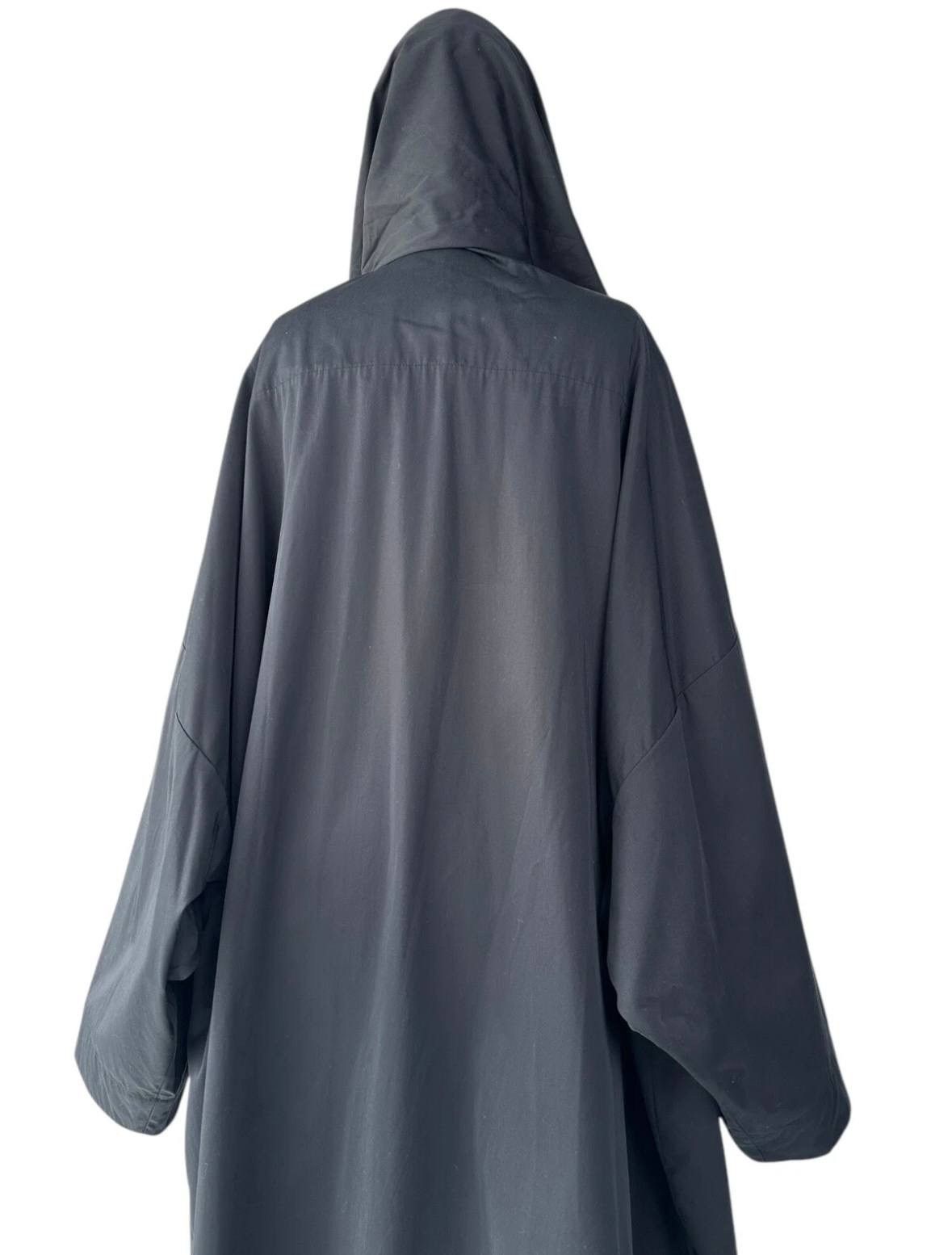 Other CHRISTA DE CAROUGE Avant Garde Black Oversized Coat Jacket Size ONE SIZE - 10 Thumbnail