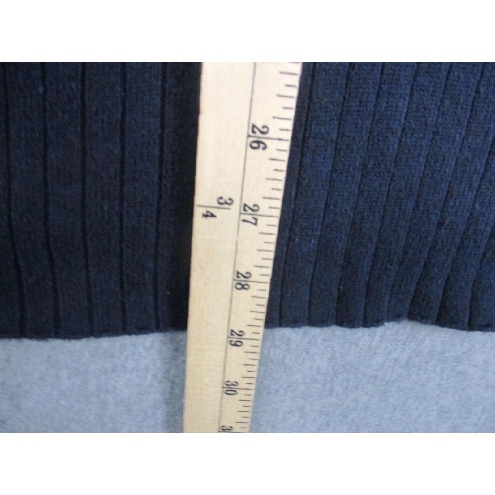 Gap VINTAGE Gap Sweater Mens XL Crewneck Ribbed 100% Cotton Hong Kong Y2K Blue Knit's Solid Knit's Crew Neck Mens XL Blue Gap Sweater Size US XL / EU 56 / 4 - 5 Thumbnail