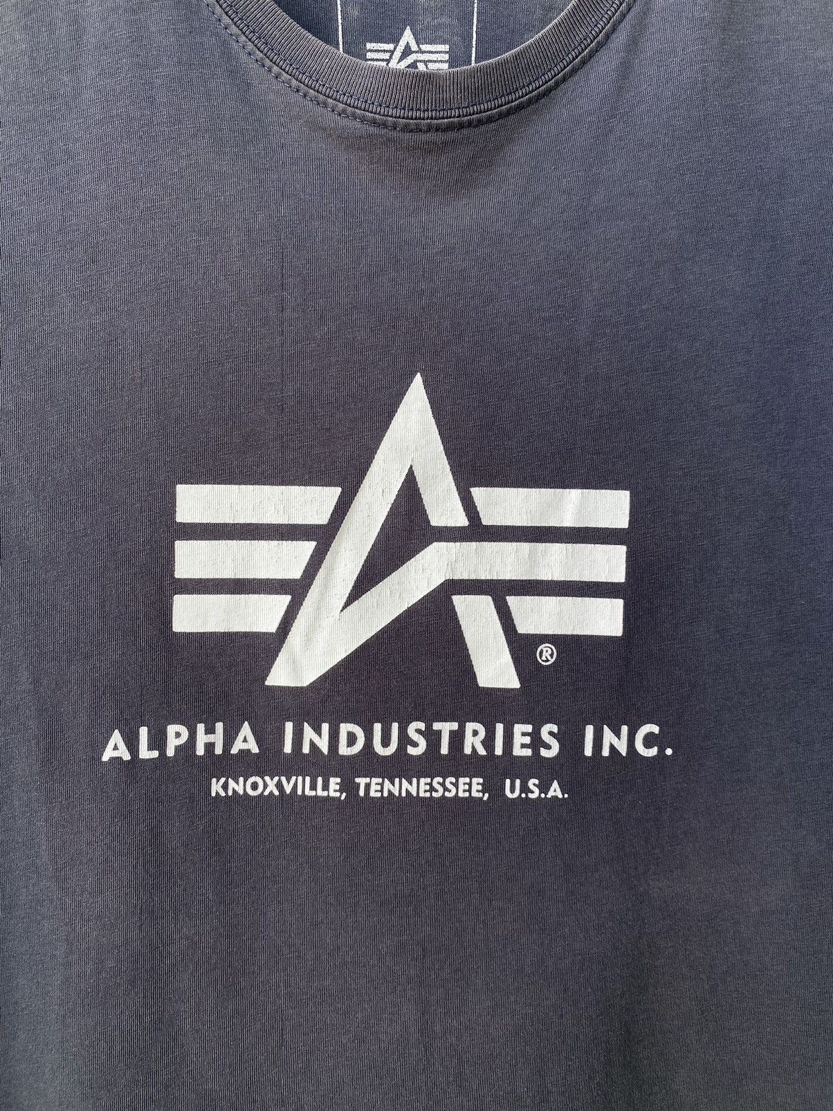 Alpha Industries Alpha Industries USA Big Logo Army Tee Shirt Size US M / EU 48-50 / 2 - 5 Thumbnail