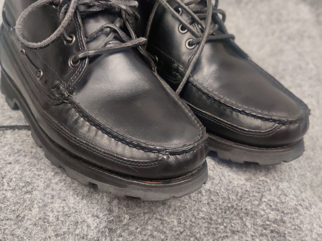 Timberland Timberland Original Black Leather Ankle Boots Shoes Vintage Size US 9 / EU 42 - 16 Thumbnail
