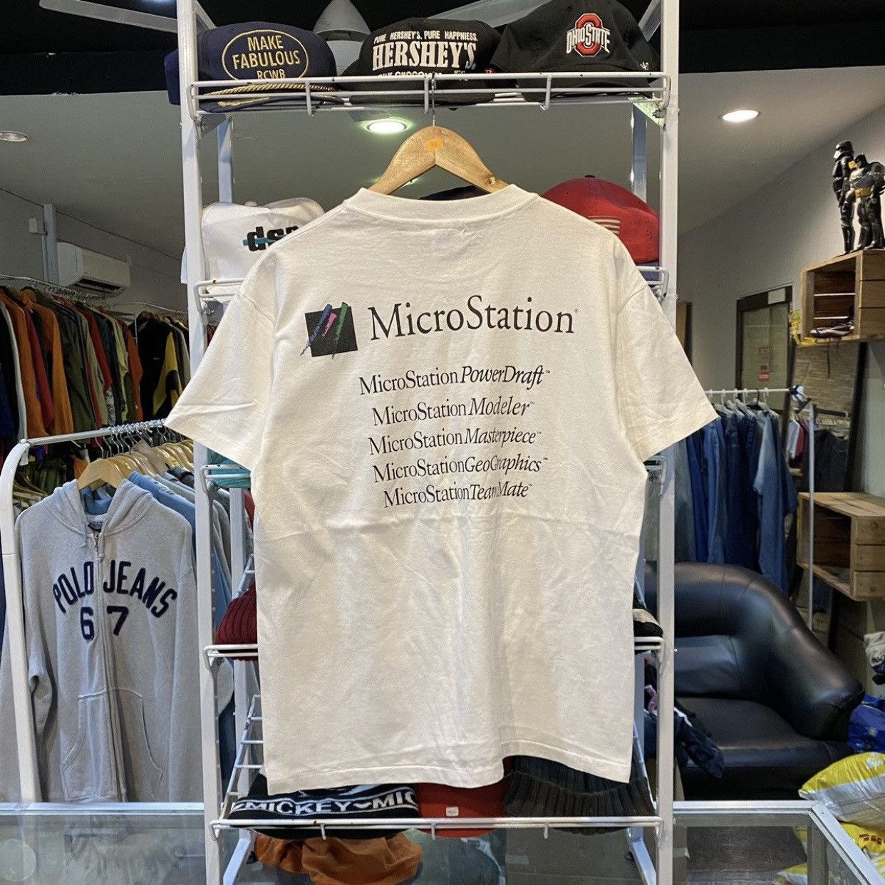 Apple × Microsoft × Vintage VINTAGE‼️Micro Station Bentley t shirt Size US L / EU 52-54 / 3 - 1 Thumbnail