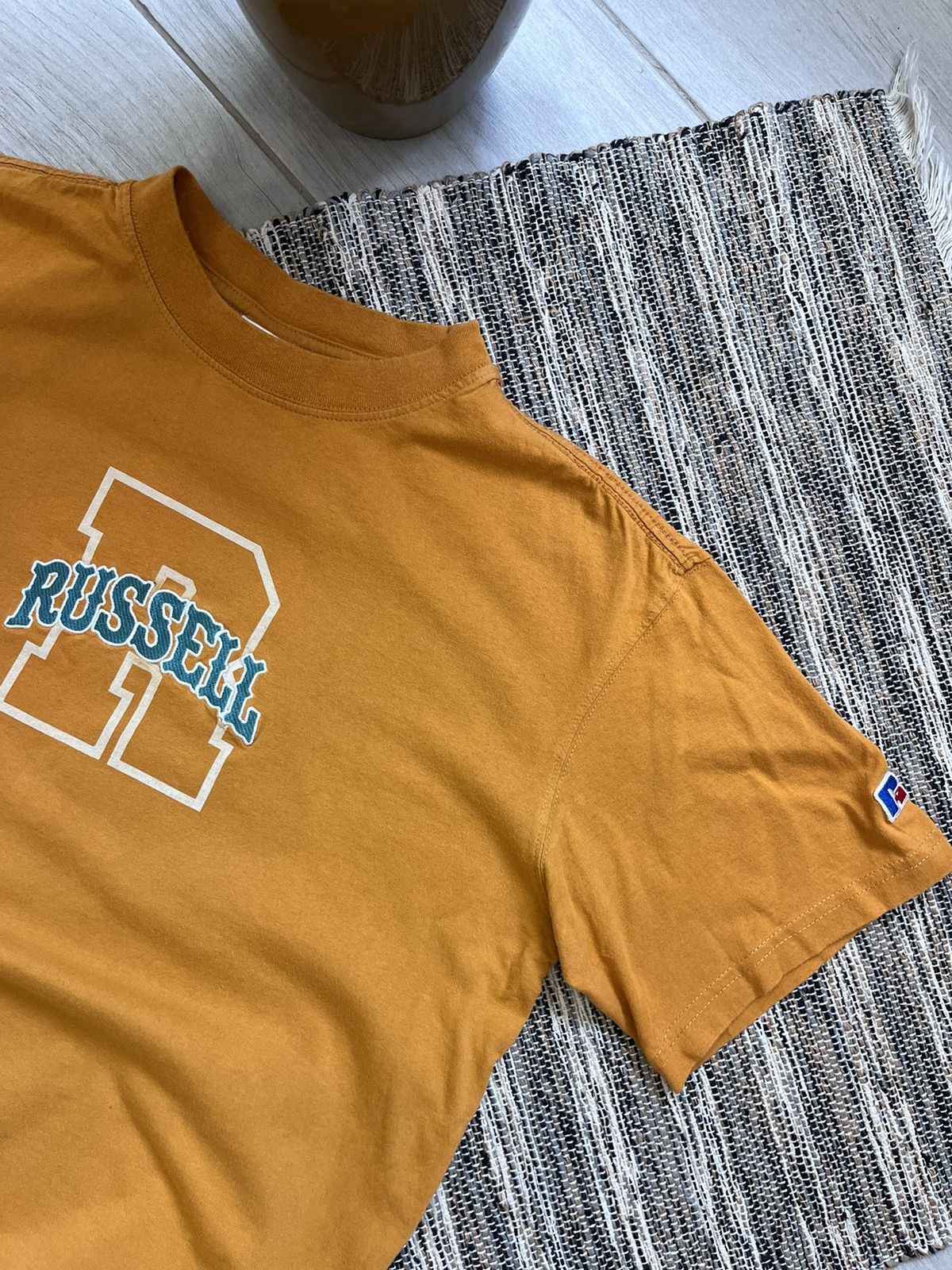 Russell Athletic × Vintage Vintage Russell Athletic T shirt minimalistic sportswear Size US S / EU 44-46 / 1 - 4 Thumbnail
