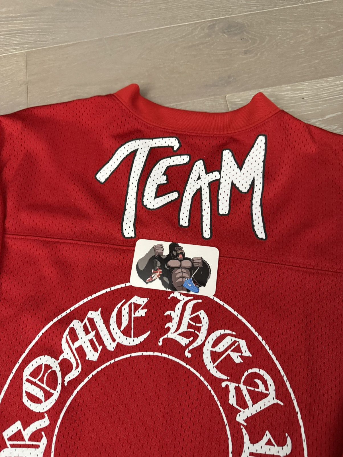 Chrome Hearts Chrome Hearts Matty Boy Form Jersey Red Size US S / EU 44-46 / 1 - 6 Thumbnail